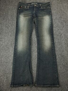 Vintage Y2K Americanino Jeans Low Rise Bootcut Womens 30 Western Flare Leg Dark